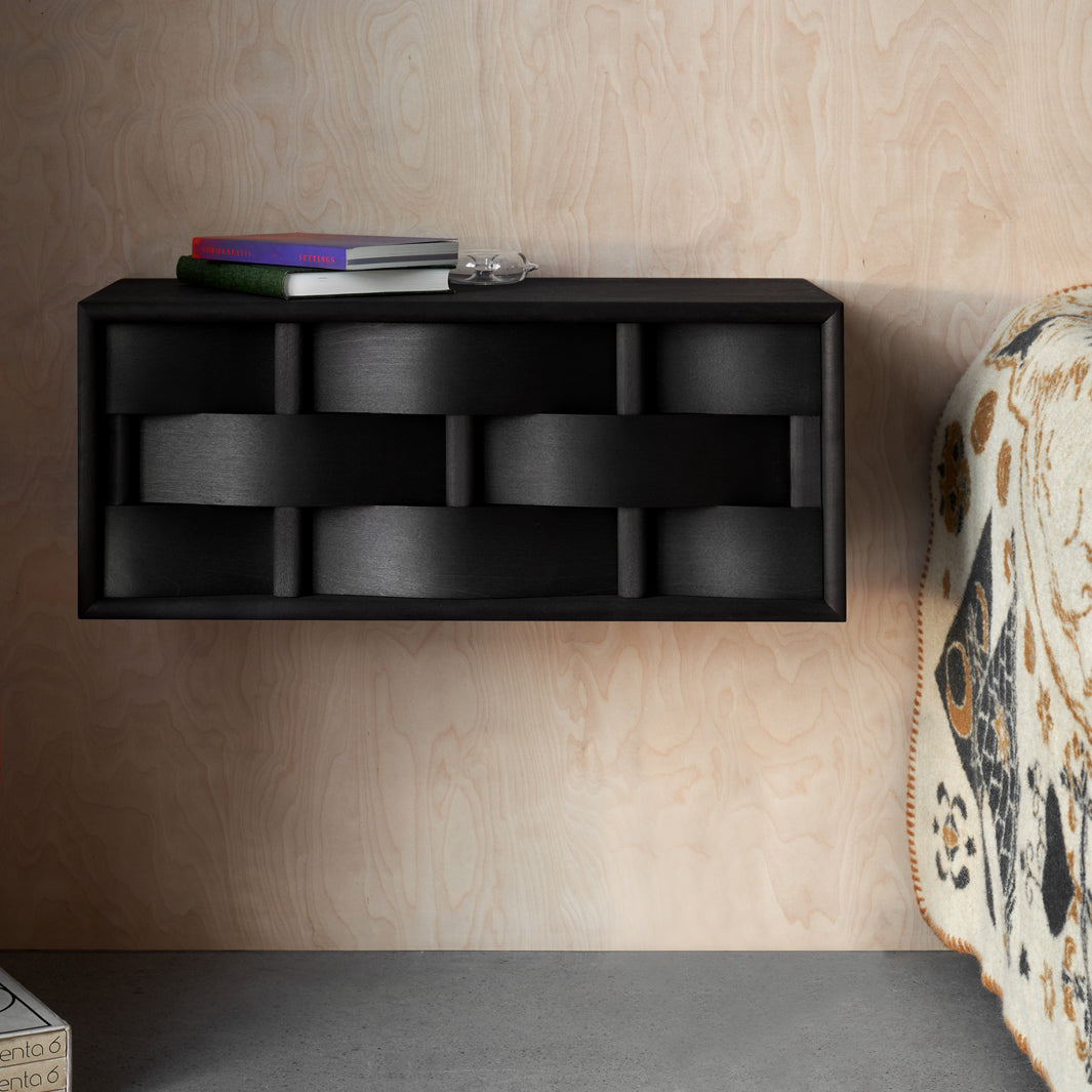 weave bedside wb60 / birch black